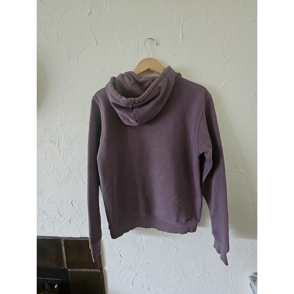 Adidas Mens Purple Pullover Hoodie Sweatshirt Size M - Picture 2 of 4